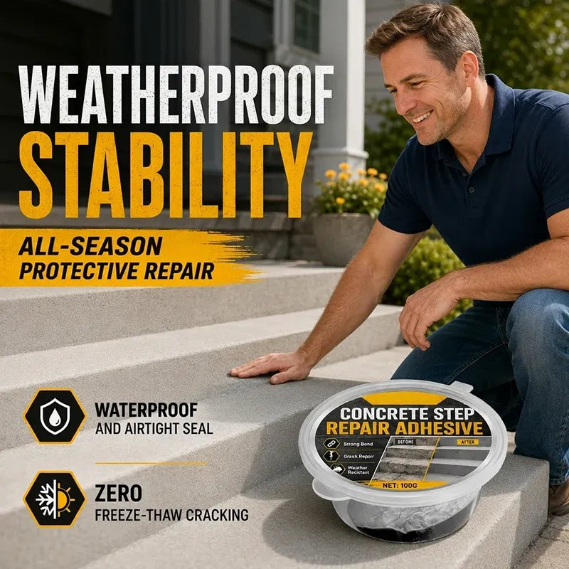 🥳2026 HOT SALE🥳💞50K+ SOLD!🧰🛠️ Concrete Step Repair Adhesive