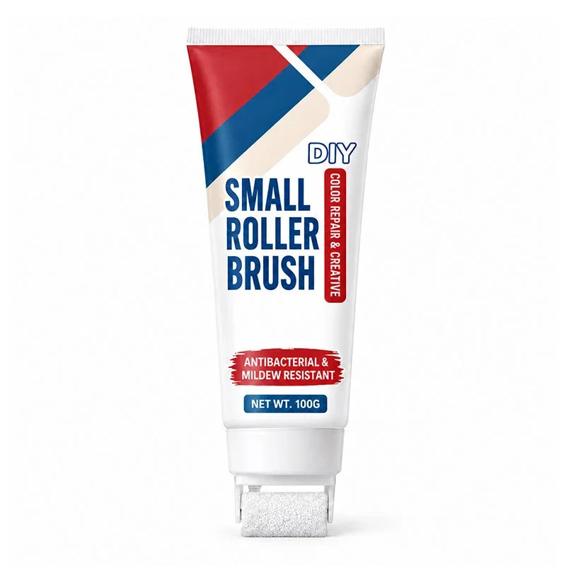💯🧱🖌️✨Waterproof Wall Repair Paste with Integrated Small Roller Brush