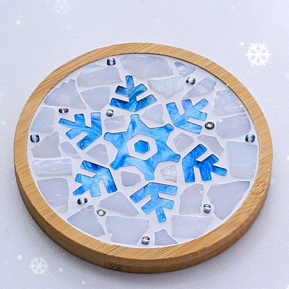 Christmas Diy Mosaic Coaster Kit