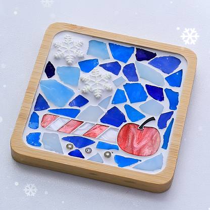 Christmas Diy Mosaic Coaster Kit