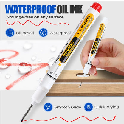 🛠️ Precision Tip Quick-Dry Oil-Based Marker Pen