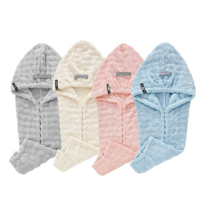 🔥2026 Hot Sale ✨ Super Absorbent Microfiber Hair Drying Towel Cap🪥