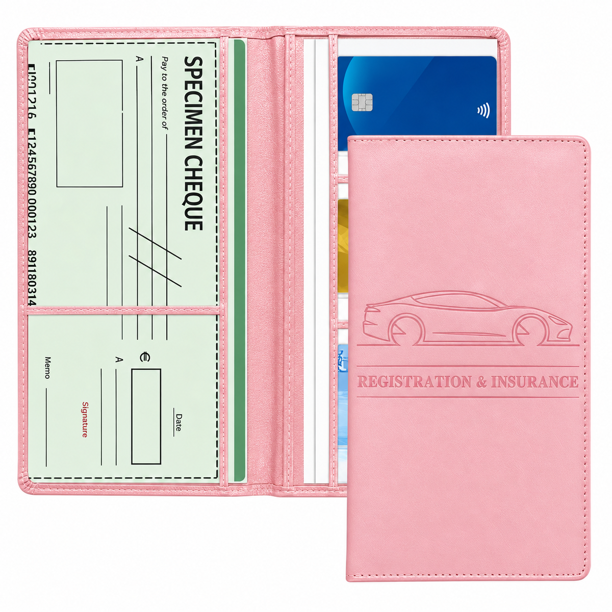✨Car Registration & Insurance Card Holder