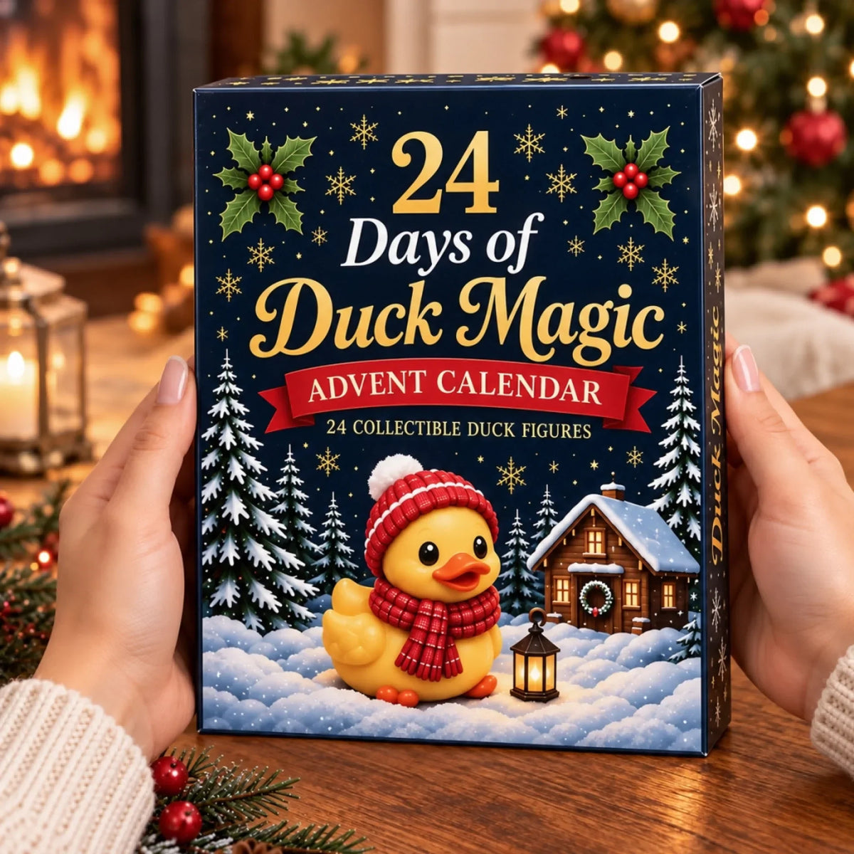🦆🎄 3D Duck Magic Advent Calendar — 24 Days of Christmas Surprises!