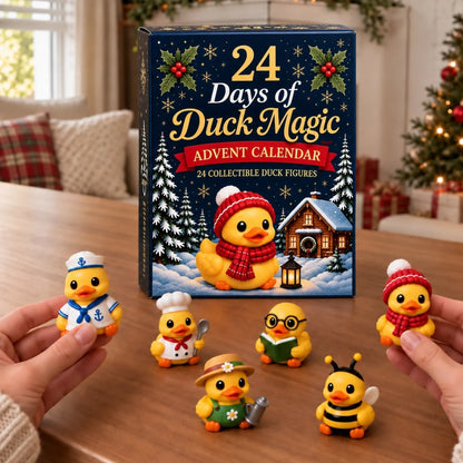 🦆🎄 3D Duck Magic Advent Calendar — 24 Days of Christmas Surprises!
