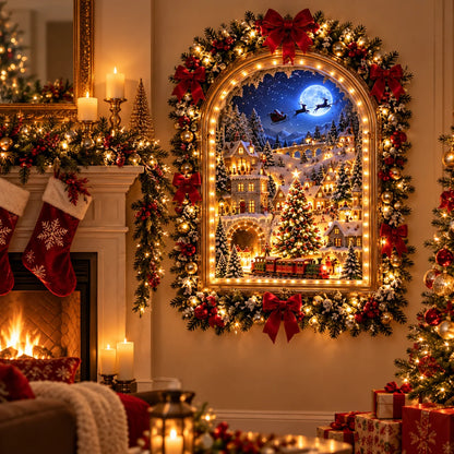 🎄 The Christmas Portal – Magical Animated Christmas Village
