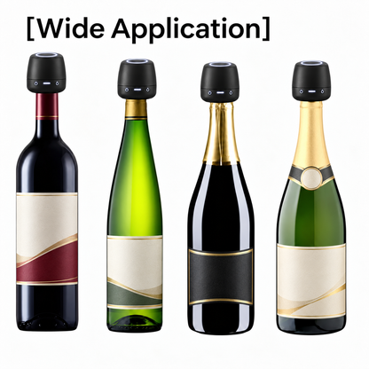 💥 HOT SALE 49% DISCOUNT 🔥 Silicone-sealed Wine, Beer and Champagne Stopper