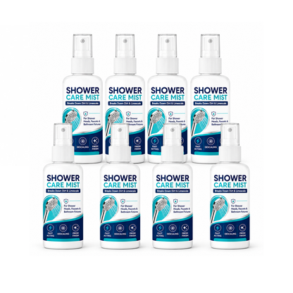 🚿✨Fast-Acting Shower Limescale Remover Spray – Dissolves stubborn mineral deposits & hard water stains. Restores water flow & shine – just spray & wipe! 🧼💪