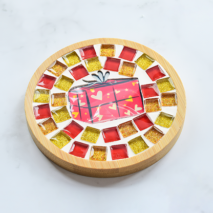 Christmas Diy Mosaic Coaster Kit