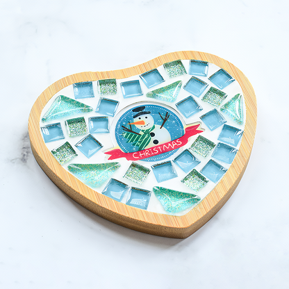 Christmas Diy Mosaic Coaster Kit