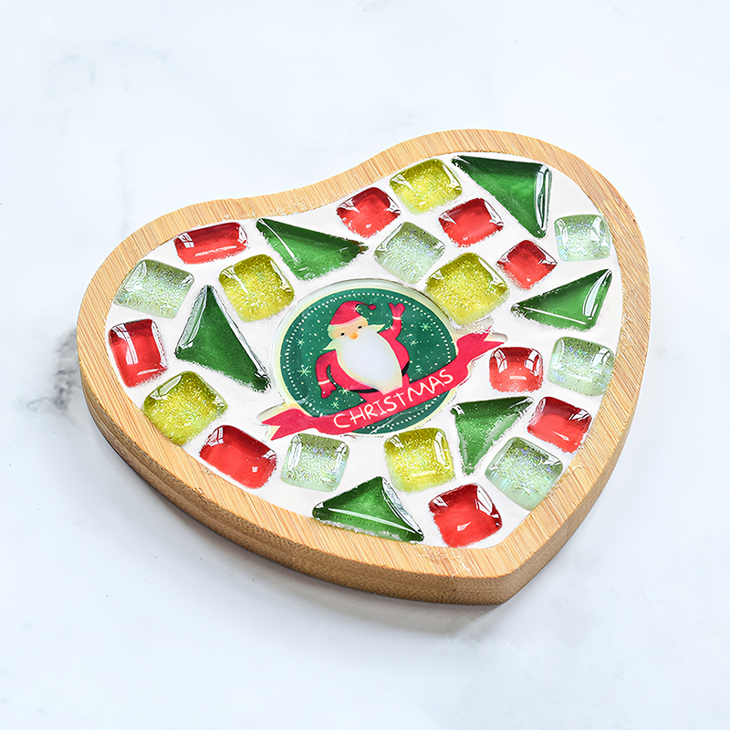 Christmas Diy Mosaic Coaster Kit