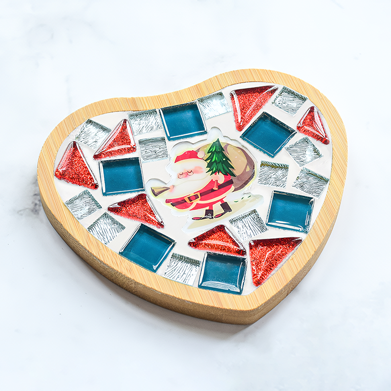 Christmas Diy Mosaic Coaster Kit