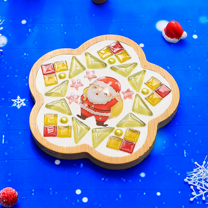 Christmas Diy Mosaic Coaster Kit