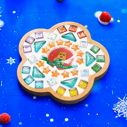 Christmas Diy Mosaic Coaster Kit