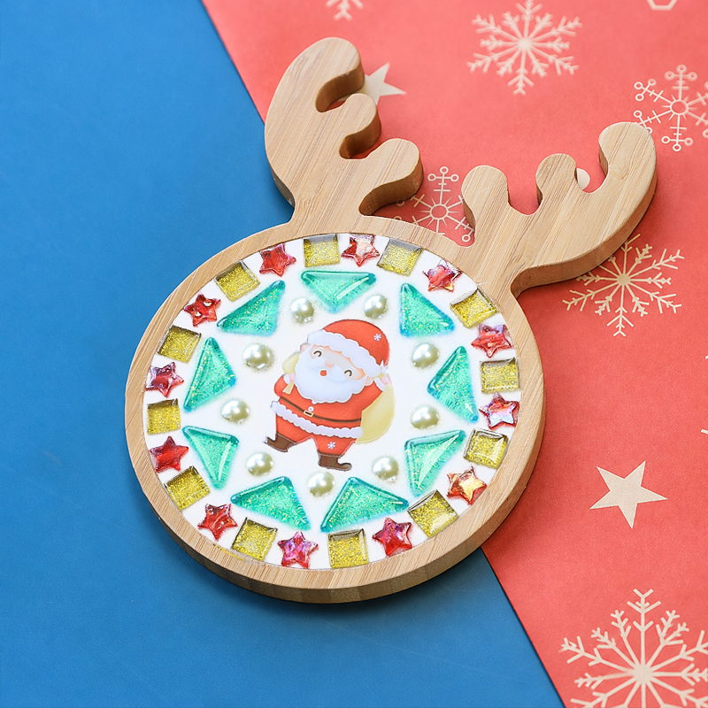 Christmas Diy Mosaic Coaster Kit