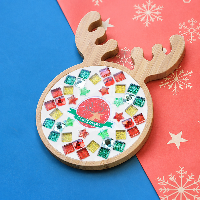 Christmas Diy Mosaic Coaster Kit