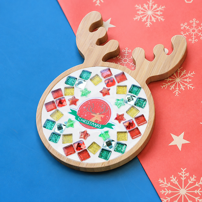 Christmas Diy Mosaic Coaster Kit