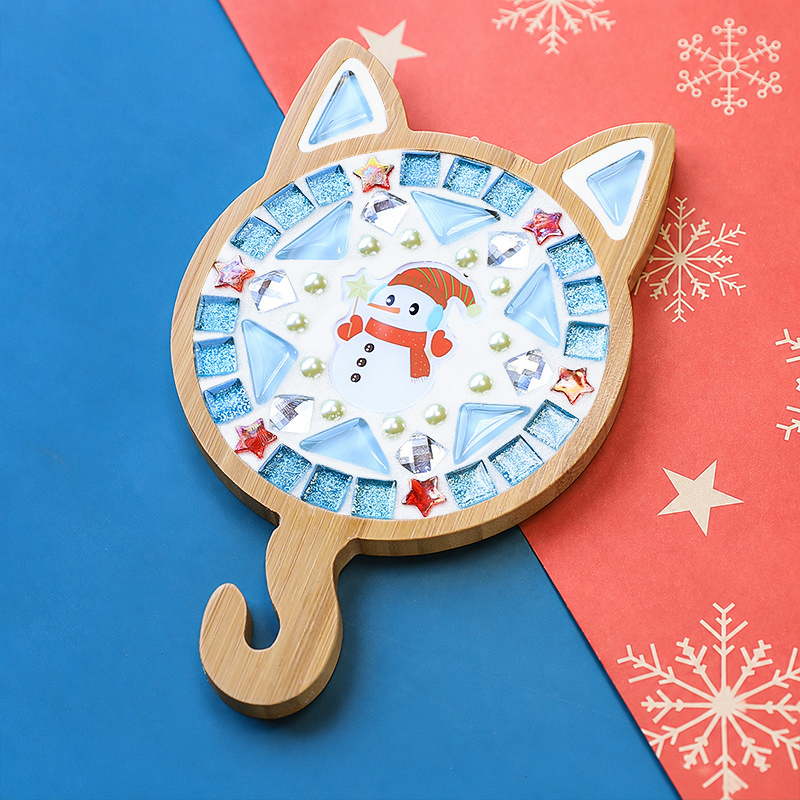Christmas Diy Mosaic Coaster Kit