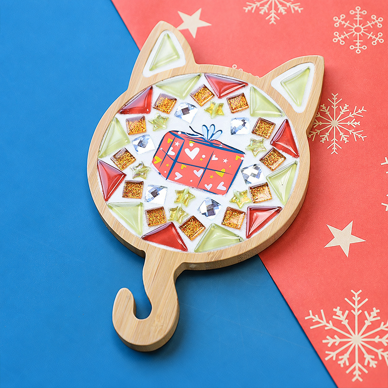 Christmas Diy Mosaic Coaster Kit