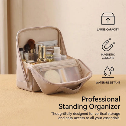 🔥Last Day 40%Off ✨2026 Hot Sale Portable Standing Makeup Bag🧳