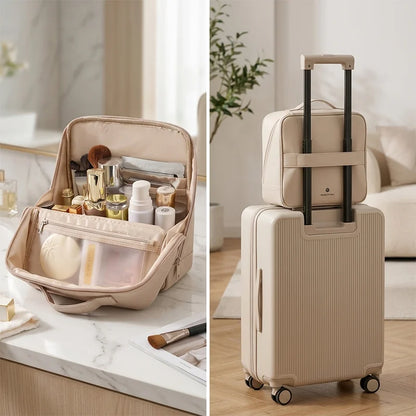 🔥Last Day 40%Off ✨2026 Hot Sale Portable Standing Makeup Bag🧳