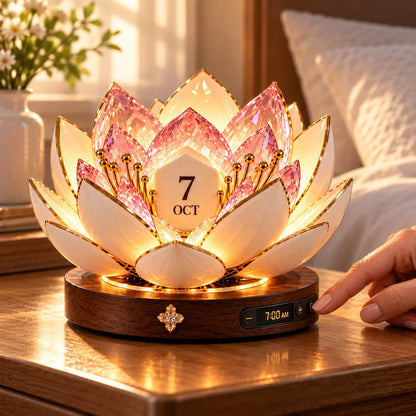 ✨ Automatic Blooming Perpetual Calendar — A Beautiful Flower Display All Year Round