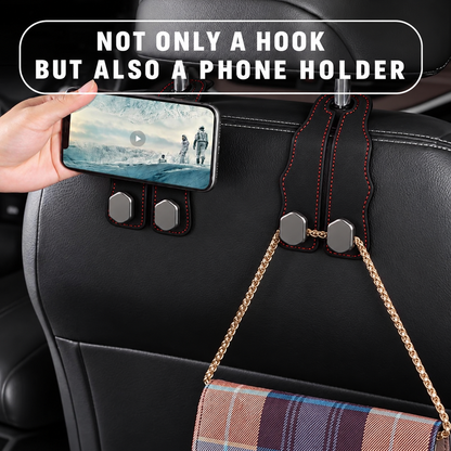 Premium Suede Seat Hooks – Elegant & Practical Car Accessory