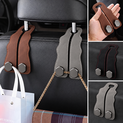 Premium Suede Seat Hooks – Elegant & Practical Car Accessory