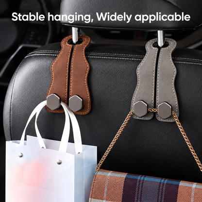 Premium Suede Seat Hooks – Elegant & Practical Car Accessory