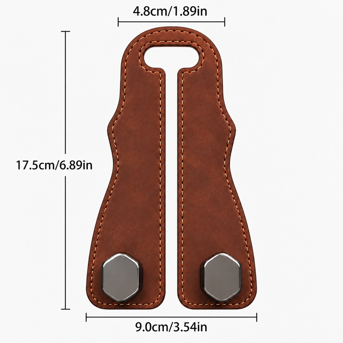 Premium Suede Seat Hooks – Elegant & Practical Car Accessory