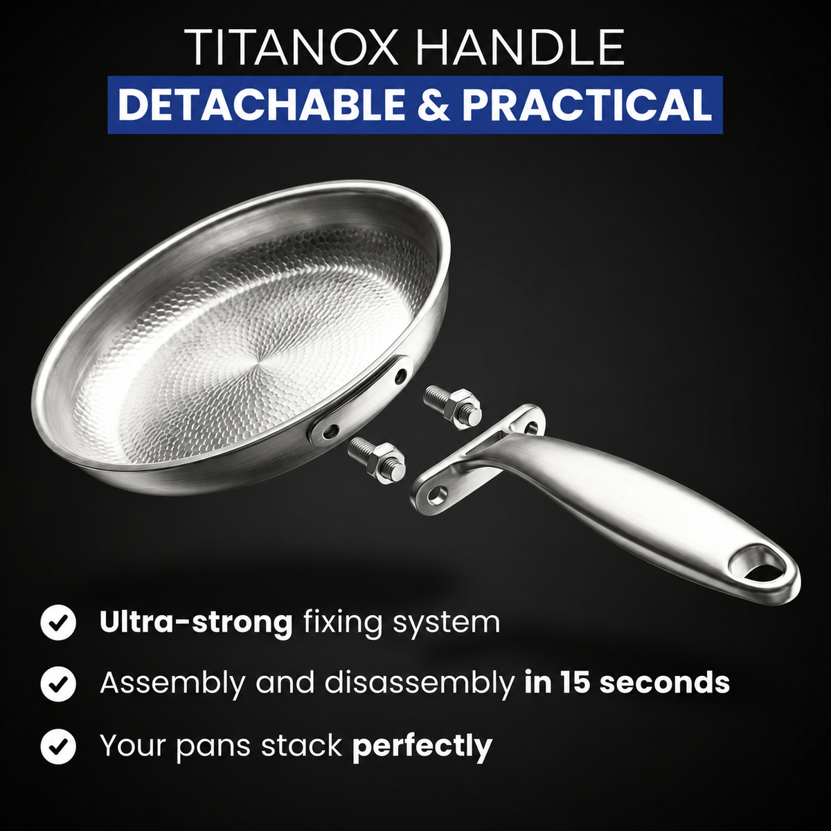 🎃Halloween Deal 50% OFF!🍳100% Pure Titanium Pan For A Toxin-Free Kitchen
