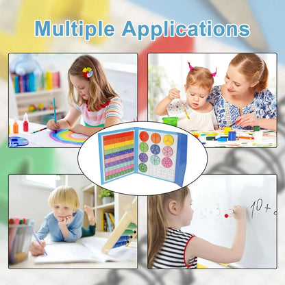 🧠Magnet Montessori Fraction Puzzle✨