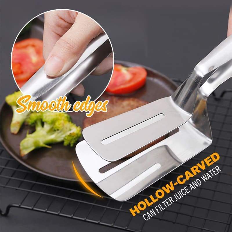 🥩🔧 3-in-1 Kitchen Cooking Tool — Grip, Flip & Scrape