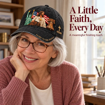 ✝️🇺🇸 Faith & Freedom American Heritage Cap