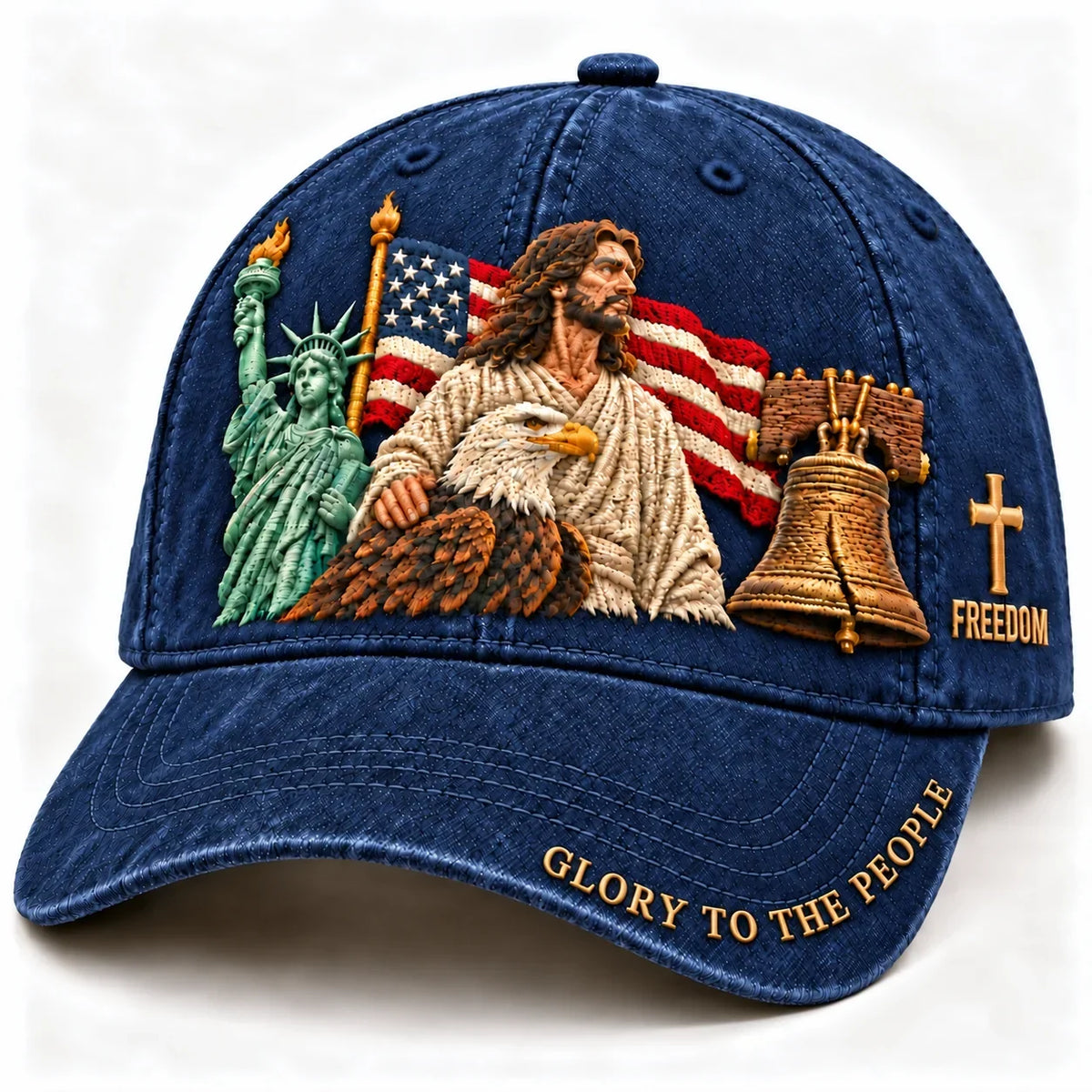 ✝️🇺🇸 Faith & Freedom American Heritage Cap