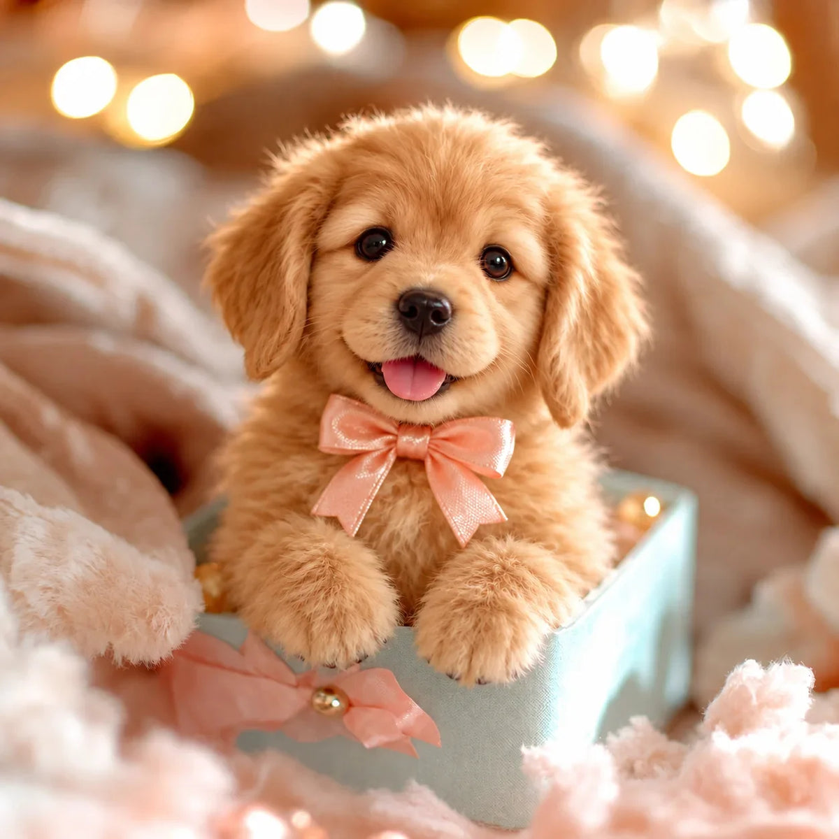🎄 Holiday Special 49% OFF – Lifelike Golden Retriever Robot Puppy