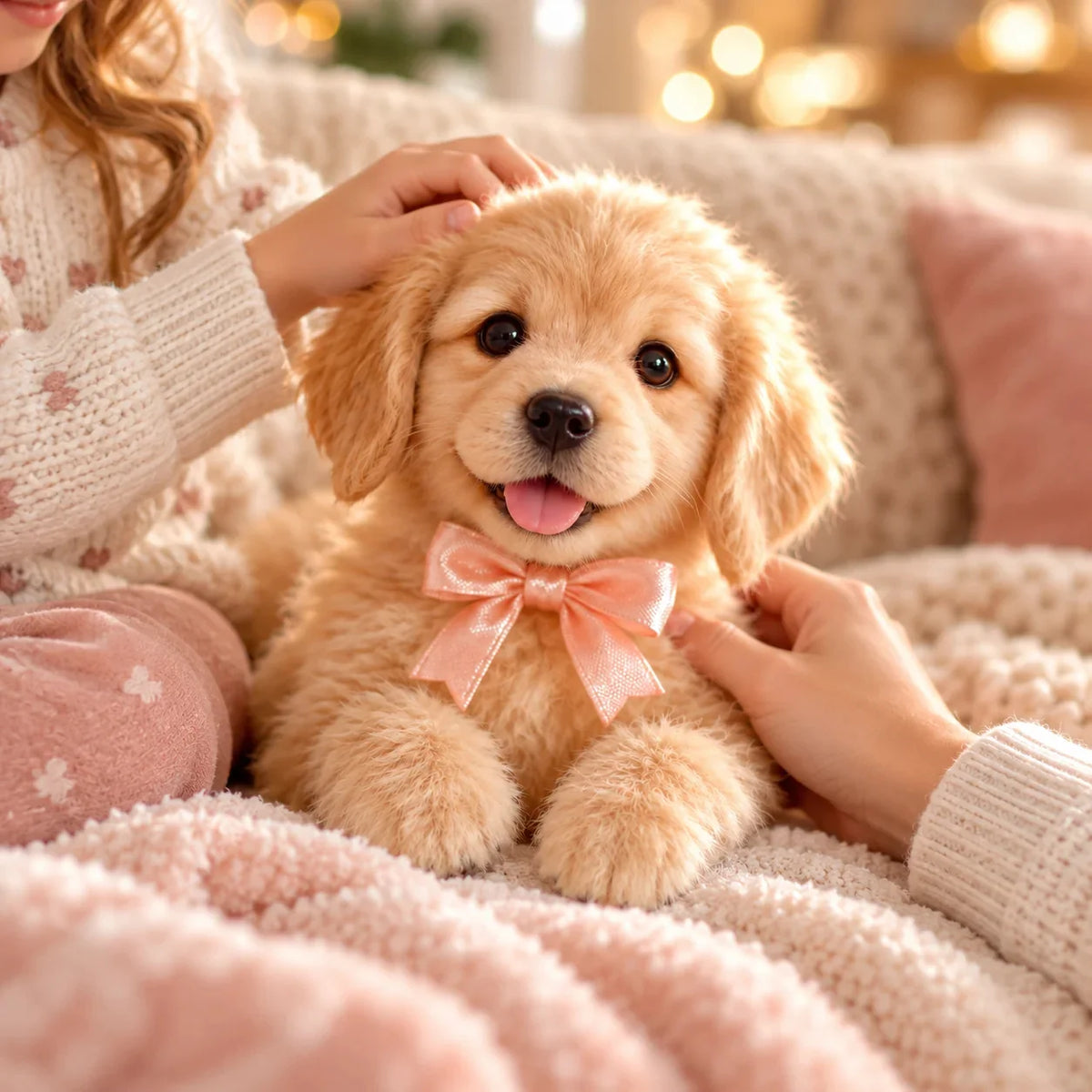 🎄 Holiday Special 49% OFF – Lifelike Golden Retriever Robot Puppy