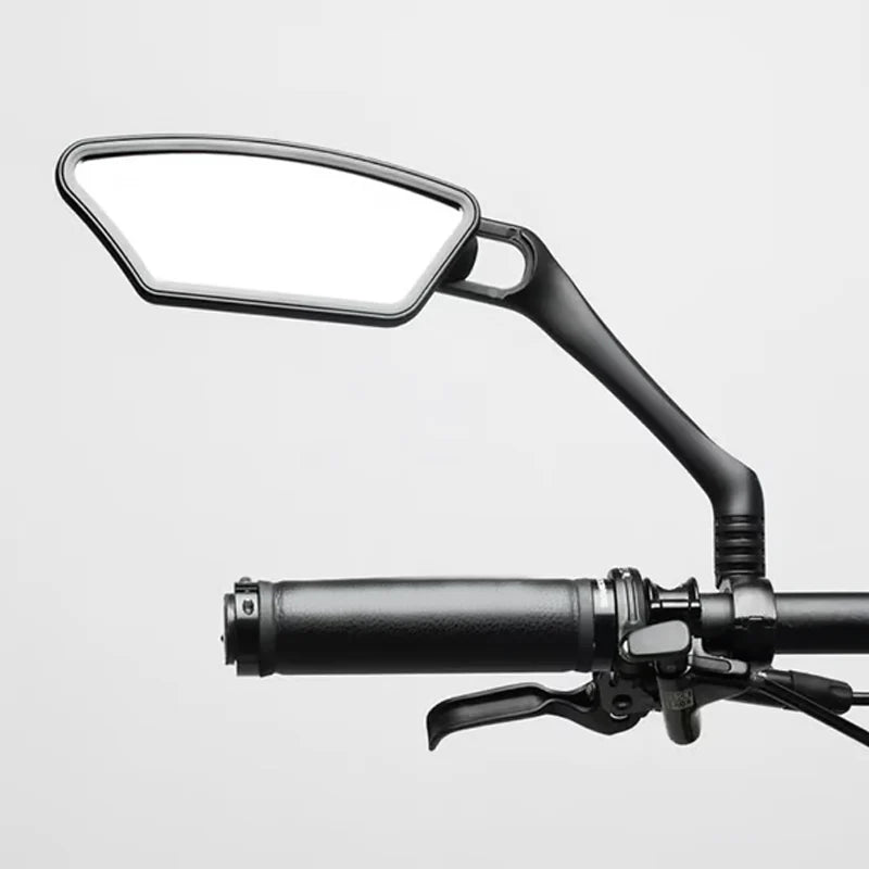 💥360° Rotatable Bicycle Rearview Mirror – Shock-Absorbing Arm, Weather-Resistant, Universal Mount 🛡️