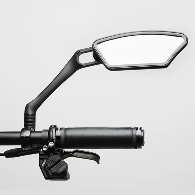 💥360° Rotatable Bicycle Rearview Mirror – Shock-Absorbing Arm, Weather-Resistant, Universal Mount 🛡️