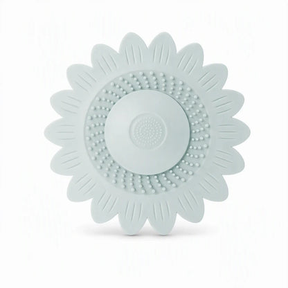 Anti-Odor Bathroom Drain Silicone Sunflower Cover Anti-Backflow