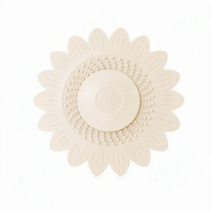 Anti-Odor Bathroom Drain Silicone Sunflower Cover Anti-Backflow