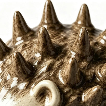 ✨ Cute Resin Hedgehog Ring & Trinket Holder
