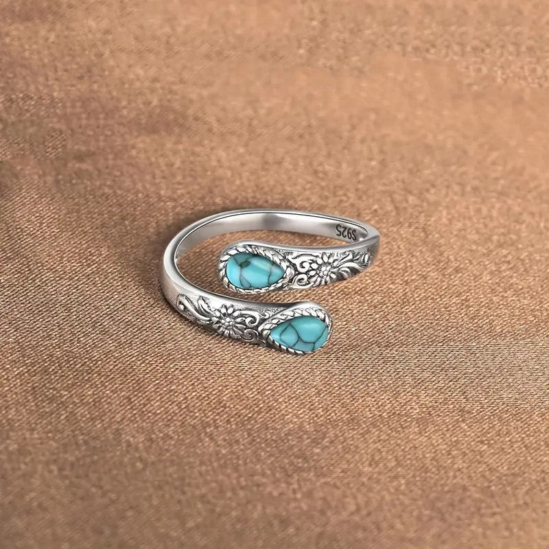 💍 Luminous Moonstone Adjustable Ring ✨
