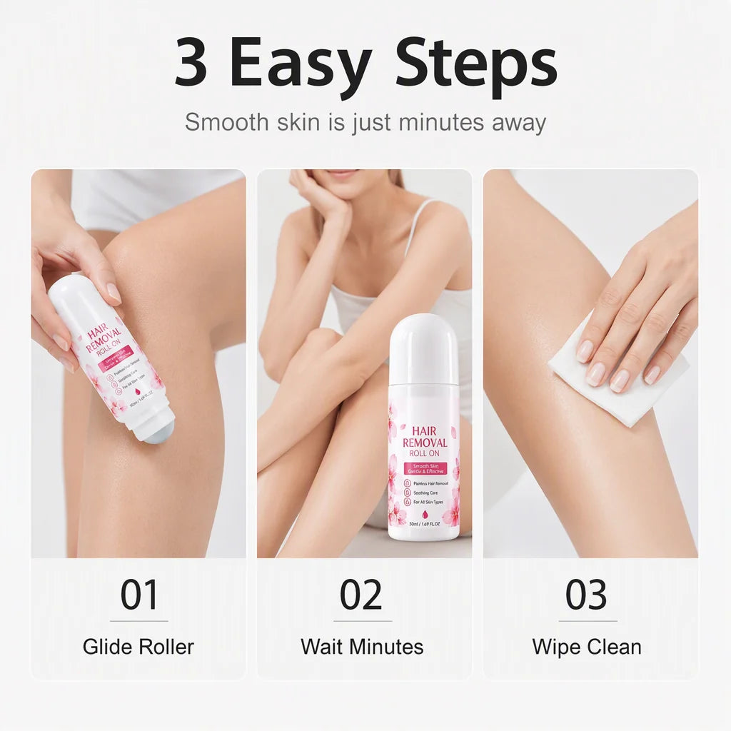 Gentle Smooth Roll-On Body Hair Removal