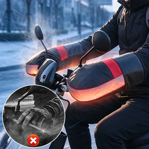 ❄️ Winter Windproof Motorcycle Bar Muffs – Keep Your Hands Warm on Every Ride