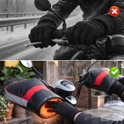 ❄️ Winter Windproof Motorcycle Bar Muffs – Keep Your Hands Warm on Every Ride