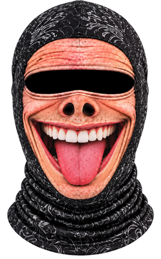 🎿 Realistic Face Balaclava – Funny Ski & Snowboard Mask for Cold Weather Adventures