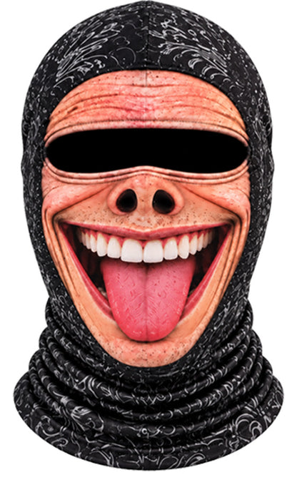 🎿 Realistic Face Balaclava – Funny Ski & Snowboard Mask for Cold Weather Adventures