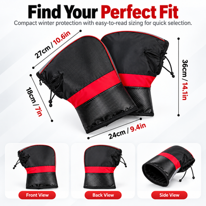 ❄️ Winter Windproof Motorcycle Bar Muffs – Keep Your Hands Warm on Every Ride