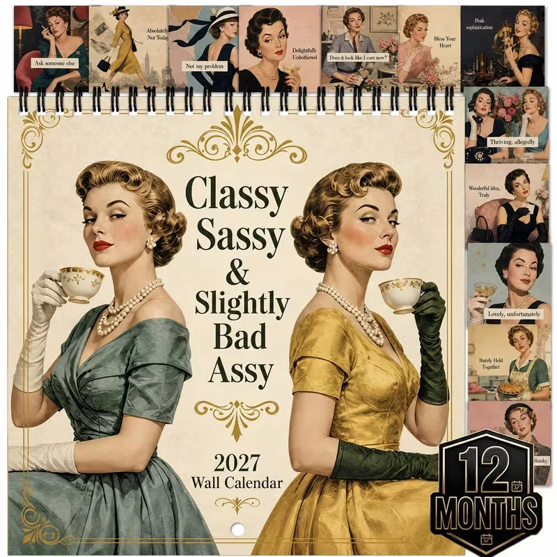 Black Friday Deal: 2027 Elegant Ladies Wall Calendar